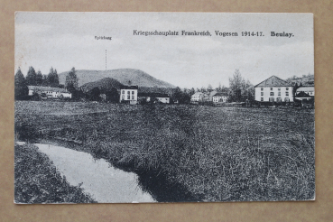 Ansichtskarte AK Beulay Vogesen 1918 Dorfansicht Häuser Kriegsschauplatz Bauernhöfe Ortsansicht Frankreich France 88 Vosges